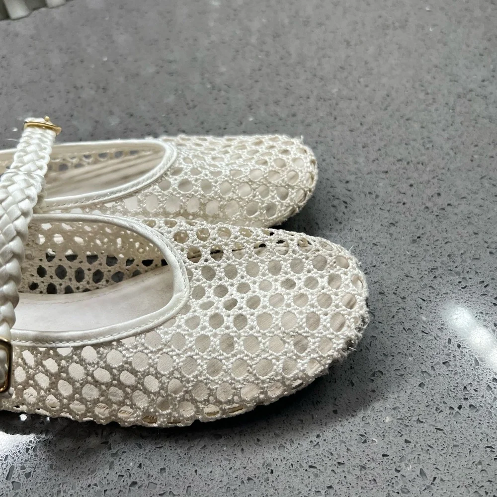 Zara openworks ballet flats size 4 - Picture 6 of 7